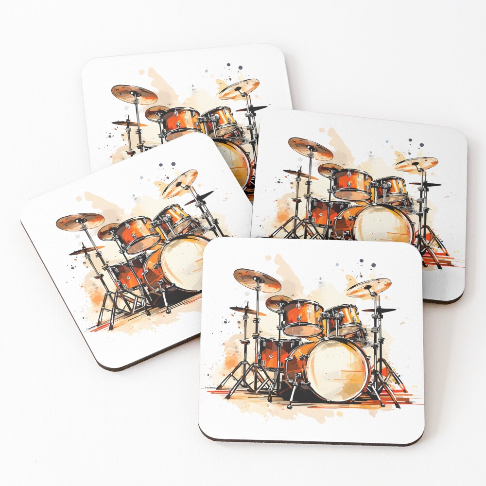 Item preview, Coasters (Set of 4) designed and sold by DigitalPatternx.