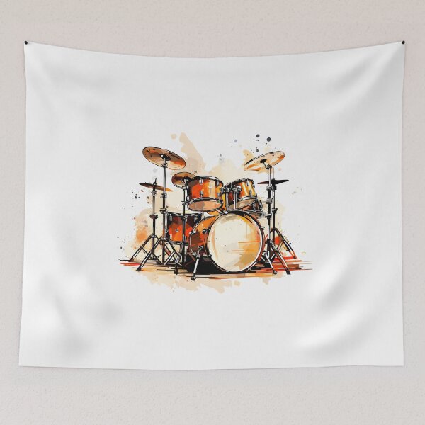 Item preview, Music Instruments 6 Drums 2 designed and sold by DigitalPatternx.