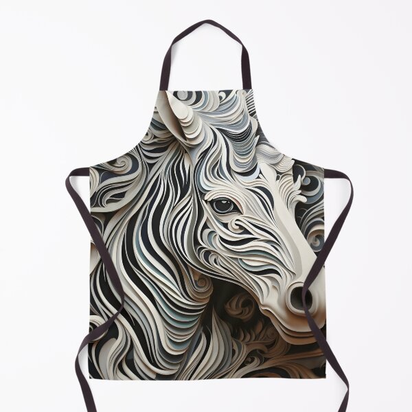 Item preview, intricate swirling realistic zebra pattern designed and sold by dcrc.