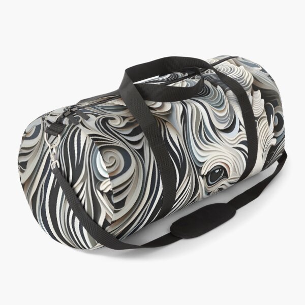 Item preview, intricate swirling realistic zebra pattern  designed and sold by dcrc.