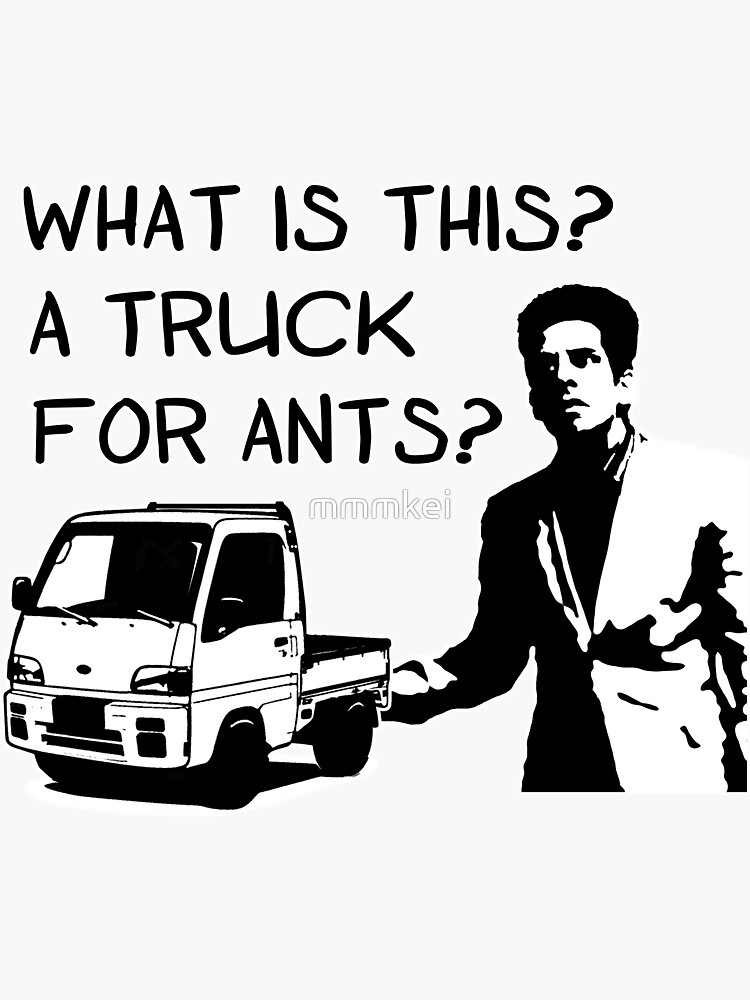 Thumbnail 3 of 3, Sticker, What is this? A truck for Ants? Kei truck designed and sold by mmmkei.