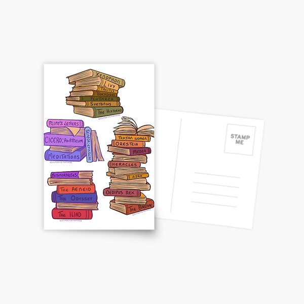 Item preview, Ancient Books designed and sold by ClassicsForPlebs.