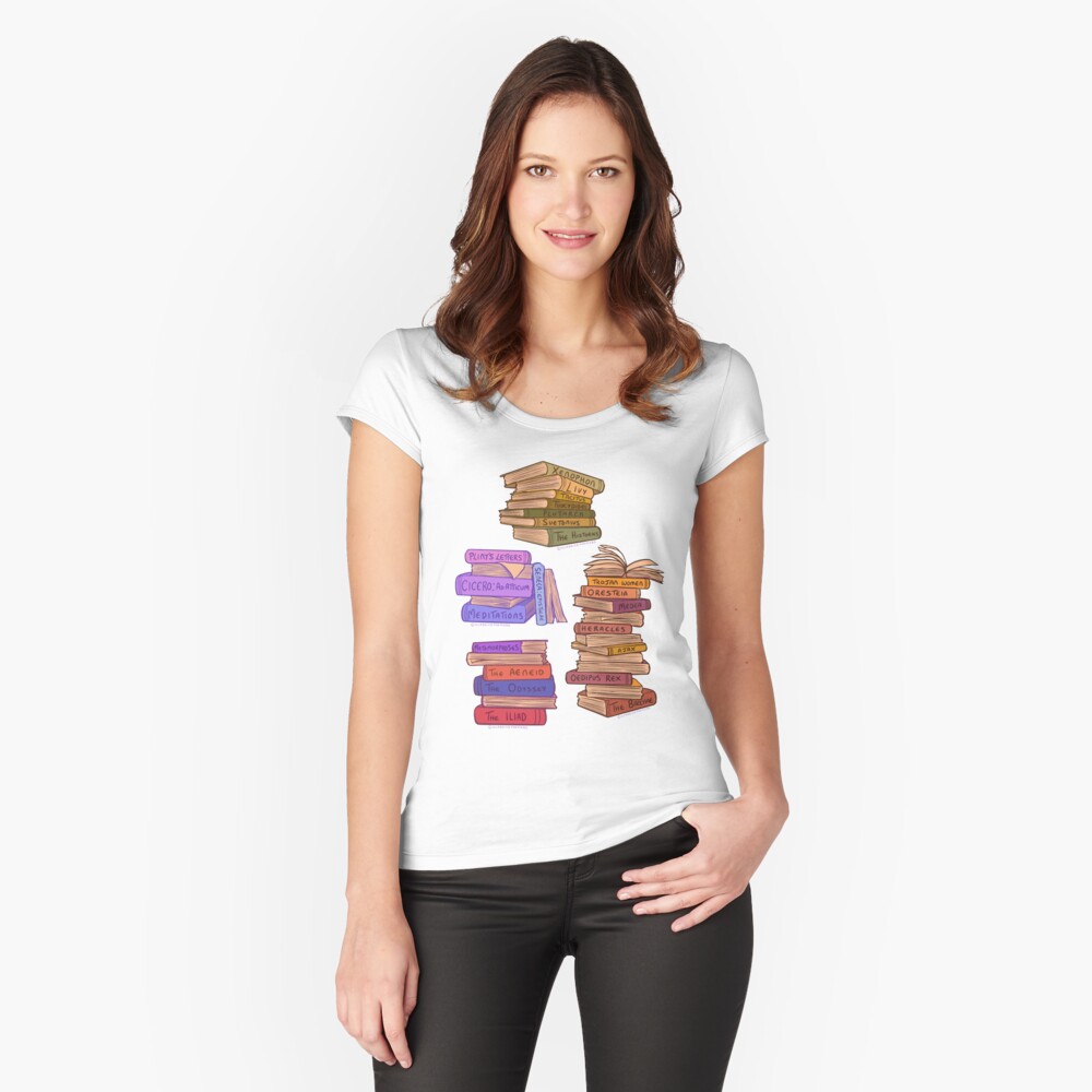 Item preview, Fitted Scoop T-Shirt designed and sold by Attica-.