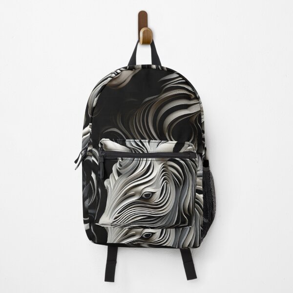 Item preview, intricate swirling realistic zebra pattern designed and sold by dcrc.