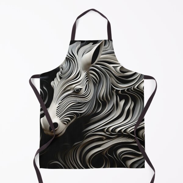 Item preview, intricate swirling realistic zebra pattern designed and sold by dcrc.