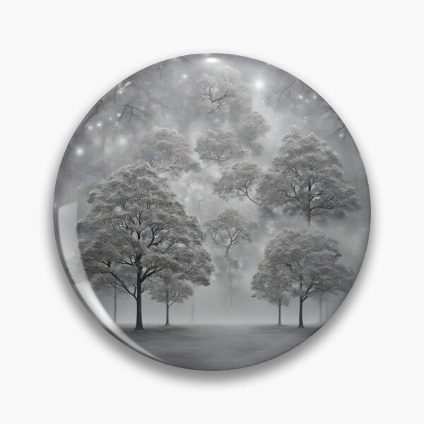 Item preview, Trees on Sparkling Gray Background designed and sold by Sadia  Jannat.