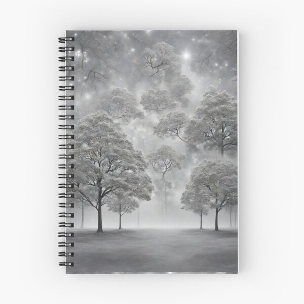 Item preview, Trees on Sparkling Gray Background designed and sold by Sadia  Jannat.