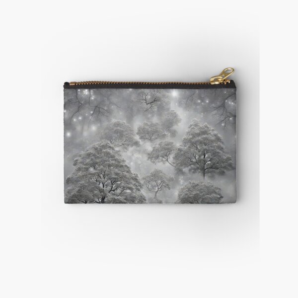 Item preview, Trees on Sparkling Gray Background designed and sold by Sadia  Jannat.