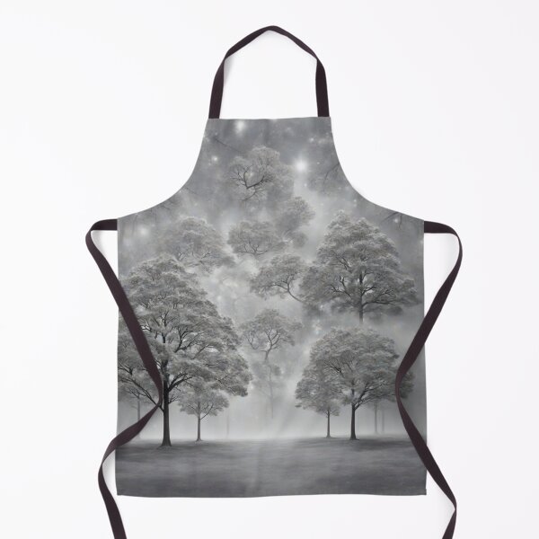 Item preview, Trees on Sparkling Gray Background designed and sold by Sadia  Jannat.