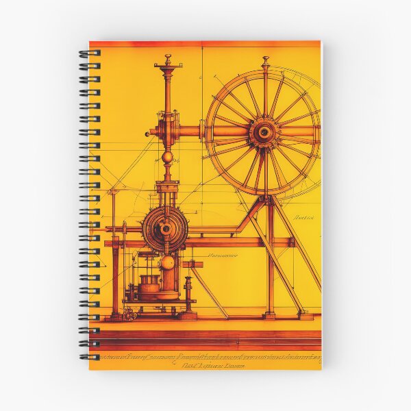 Item preview, An old drawing of the machine designed and sold by LanaGustavsson.
