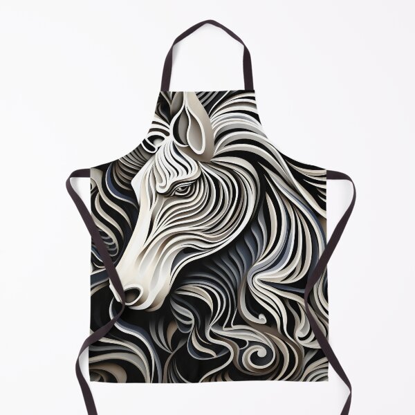 Item preview, intricate swirling realistic zebra pattern designed and sold by dcrc.