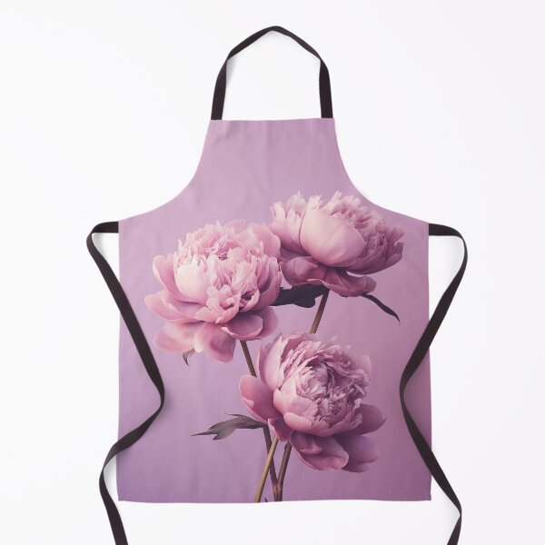 Item preview, Pink Peonies on Purple Background designed and sold by Michele Lobgianizze.
