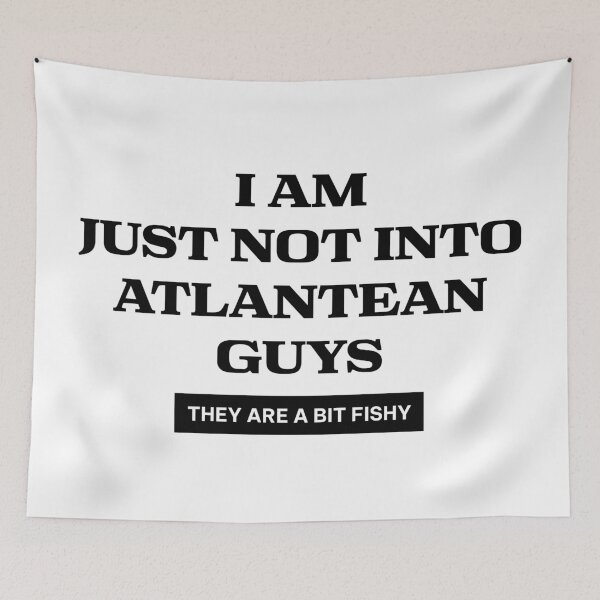 Item preview, Not Into Atlantean Guys designed and sold by yphien.