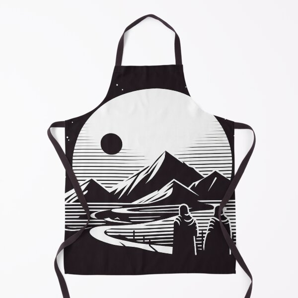 Item preview, B&W Dune Illustration designed and sold by ArtwaveEmporium.
