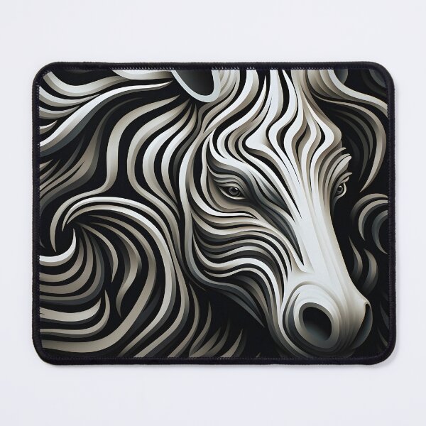 Item preview, intricate swirling realistic zebra pattern designed and sold by dcrc.