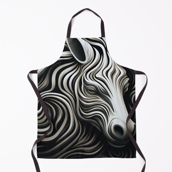Item preview, intricate swirling realistic zebra pattern designed and sold by dcrc.