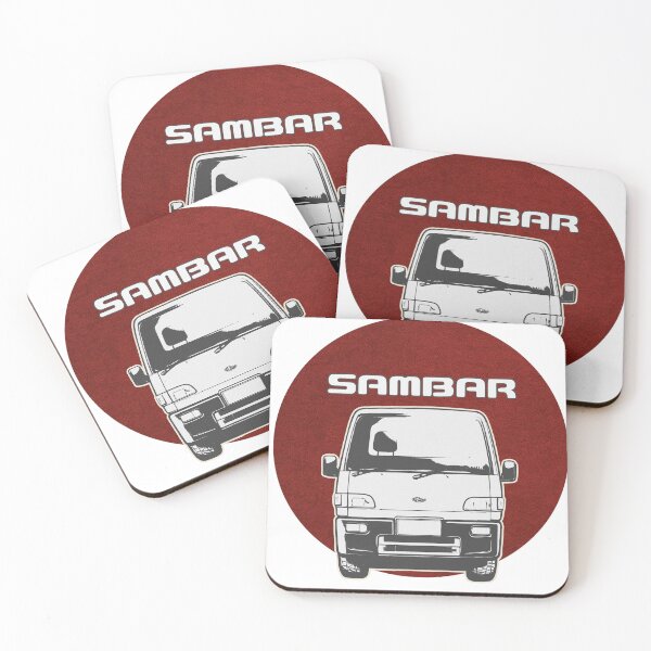 Item preview, Kei Truck Subaru Sambar, Tiny Japanese Van Outline, Kei Truck Outline  designed and sold by mmmkei.