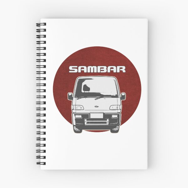 Aperçu de l'œuvre Kei Truck Subaru Sambar, petit contour de fourgon japonais, contour de camion Kei créée et vendue par mmmkei.