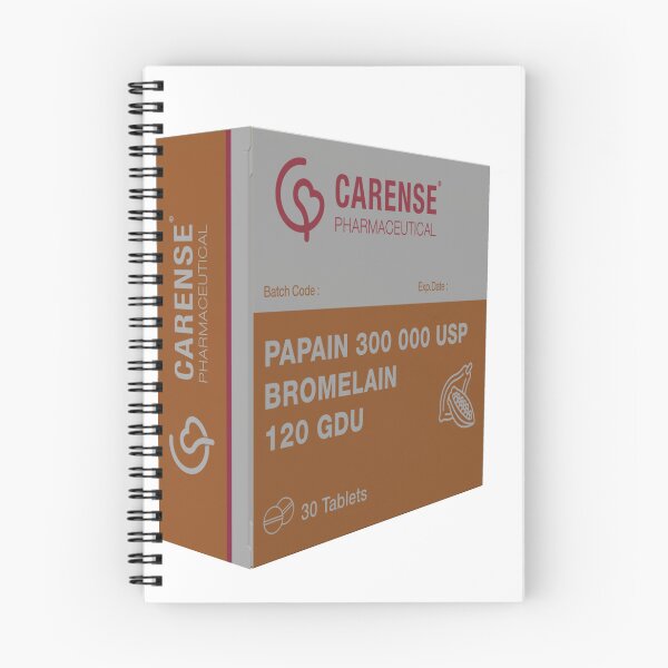 Item preview, Papain 300000 USP Bromelain 120 GDU (Transparent) designed and sold by CRS123.