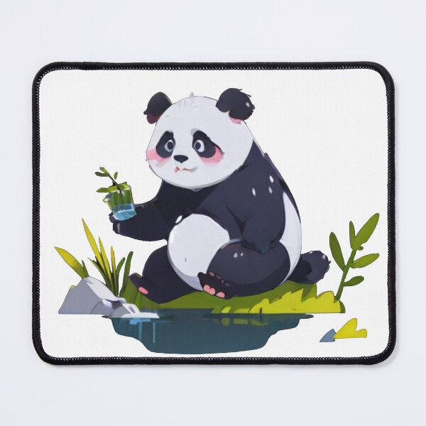 Item preview, panda sitting by the lake designed and sold by Karaz's Animal Kingdom.