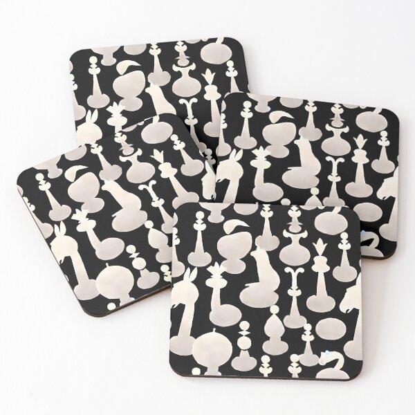 Item preview, Chess Doodles White - Seamless Pattern designed and sold by Chubuter.