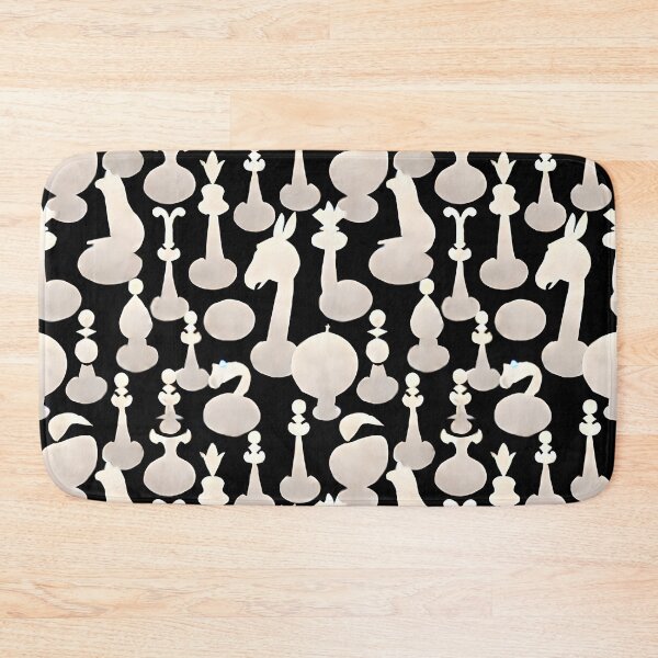Item preview, Chess Doodles White - Seamless Pattern designed and sold by Chubuter.