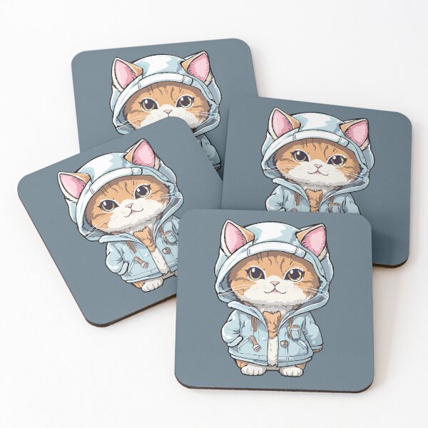 Item preview, Kawaii Young Cat Outfit Winter Fashion designed and sold by DavidCreator.