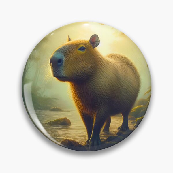 Item preview, Capybara Art #21 | Capybara Lovers designed and sold by ksgraphics222.