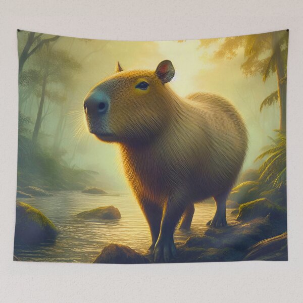 Item preview, Capybara Art #21 | Capybara Lovers designed and sold by ksgraphics222.