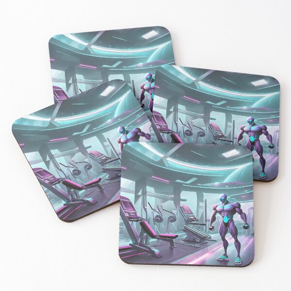 Item preview, Space gym purple designed and sold by Passionandmore.
