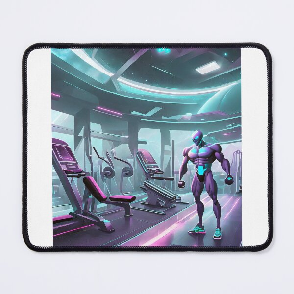 Item preview, Space gym purple designed and sold by Passionandmore.