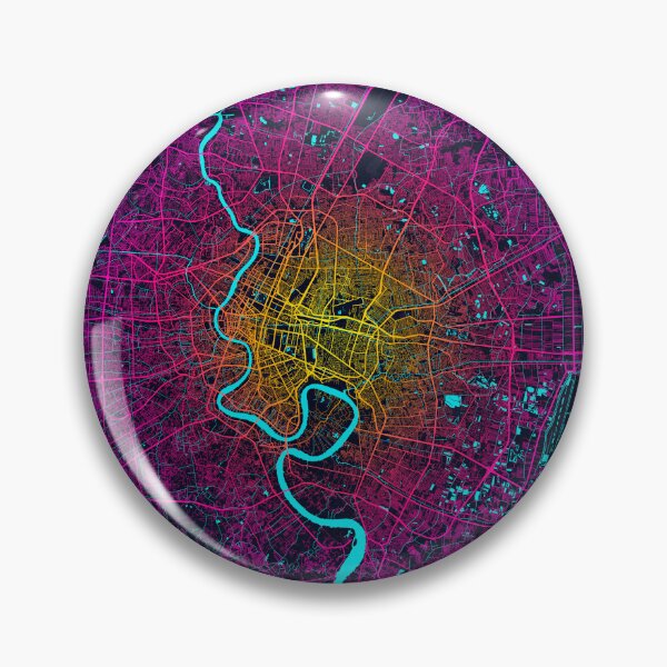 Item preview, Bangkok City Map of Thailand - Neon designed and sold by deMAP.