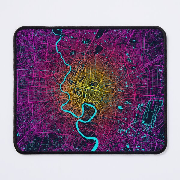 Item preview, Bangkok City Map of Thailand - Neon designed and sold by deMAP.