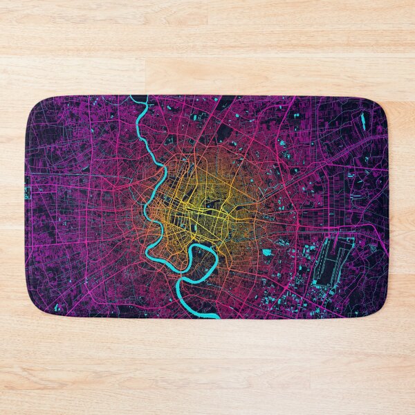 Item preview, Bangkok City Map of Thailand - Neon designed and sold by deMAP.