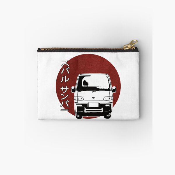 Item preview, Kei Truck Subaru Sambar, Tiny Japanese Van Outline, Kei Truck Outline. Japanese text designed and sold by mmmkei.