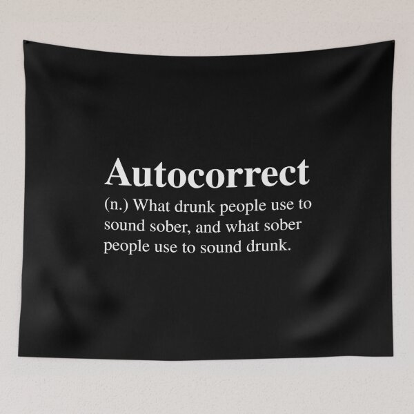 Item preview, Autocorrect designed and sold by ArtemNovus.