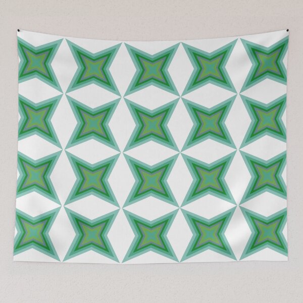 Item preview, Retro star greens designed and sold by squirrelinapink.