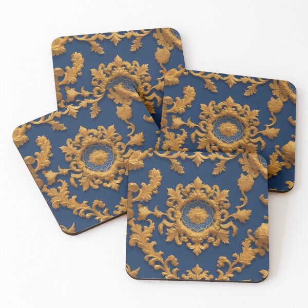 Item preview, Blue & Gold Baroque designed and sold by DesignsByPrnces.