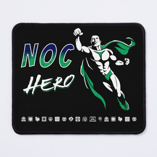 Item preview, NOC Network Ops Center Hero designed and sold by VolpePixelArts.