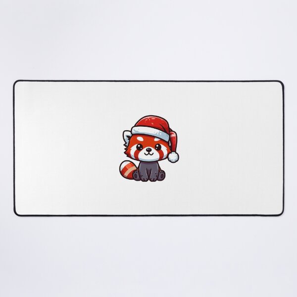Item preview, Red panda santa designed and sold by Wxjtecki.
