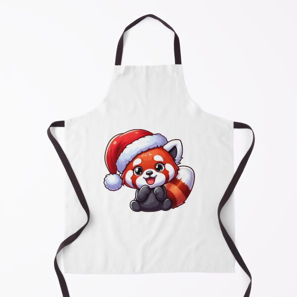 Item preview, Red panda santa designed and sold by Wxjtecki.