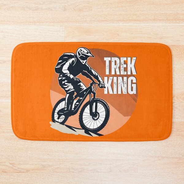 Item preview, Downhill trekking mountain bike rider designed and sold by LessStressNerd.