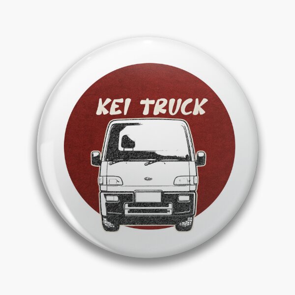 Item preview, Kei Truck Subaru Sambar, Tiny Japanese Van Outline, Kei Truck Outline designed and sold by mmmkei.