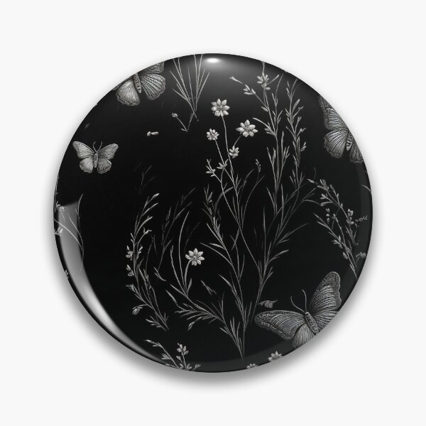 Item preview, white butterflies on a black background designed and sold by Mike Kiev art.