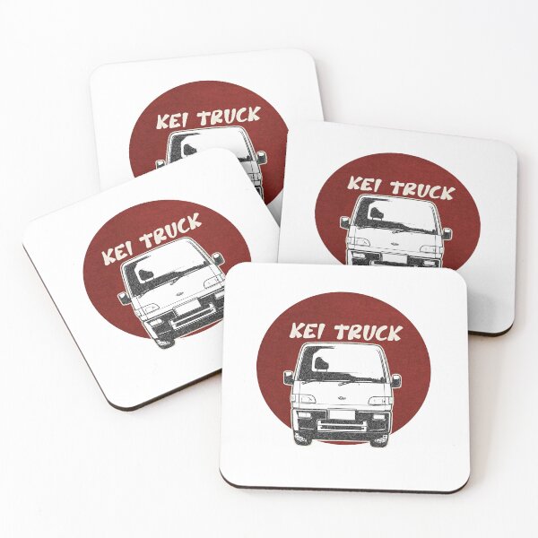 Item preview, Kei Truck Subaru Sambar, Tiny Japanese Van Outline, Kei Truck Outline designed and sold by mmmkei.