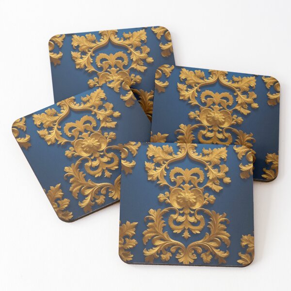 Item preview, Blue & Gold Baroque designed and sold by DesignsByPrnces.