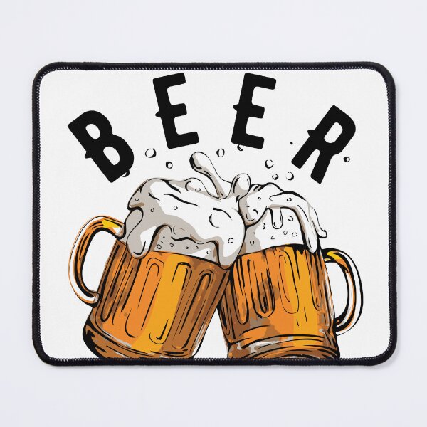 Item preview, A bold, vintage-style beer mug designed and sold by abdelhamid85.