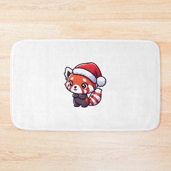 Item preview,  Red panda santa  designed and sold by Wxjtecki.
