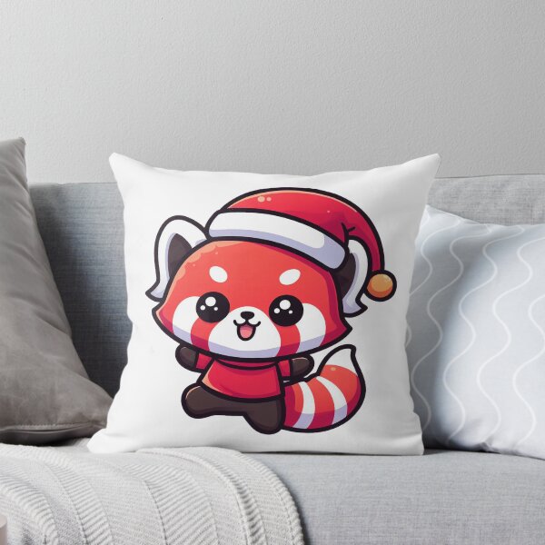 Item preview, Red panda santa  designed and sold by Wxjtecki.