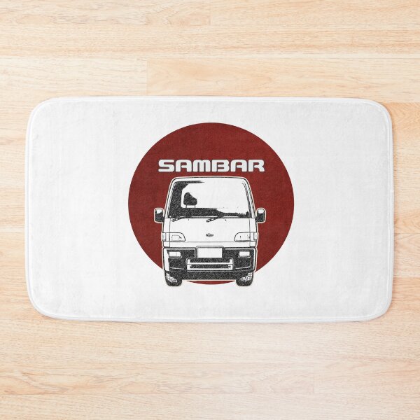 Item preview, Kei Truck Subaru Sambar, Tiny Japanese Van Outline, Kei Truck Outline designed and sold by mmmkei.